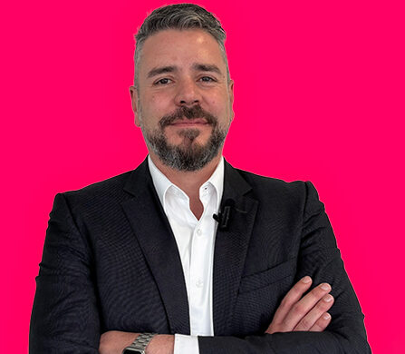 Óscar Martos, CEO of Sabentis, discussing real-time technological innovation in PRL