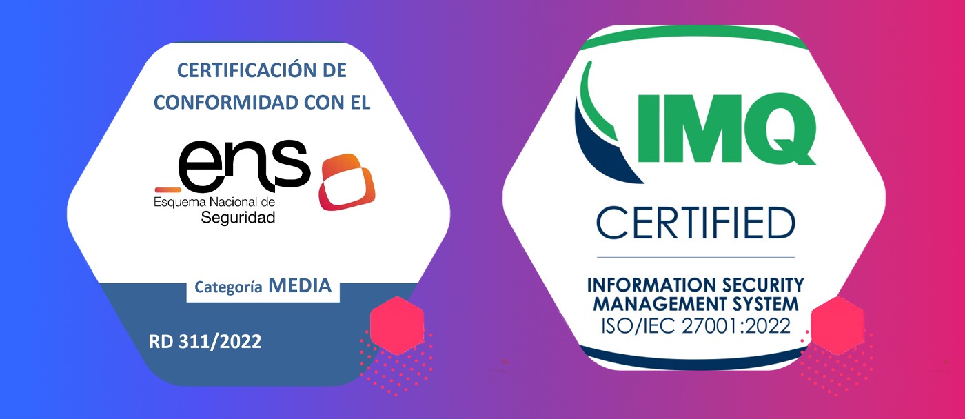 Sabentis ENS and ISO 27001 certification as standard of excellence in information security