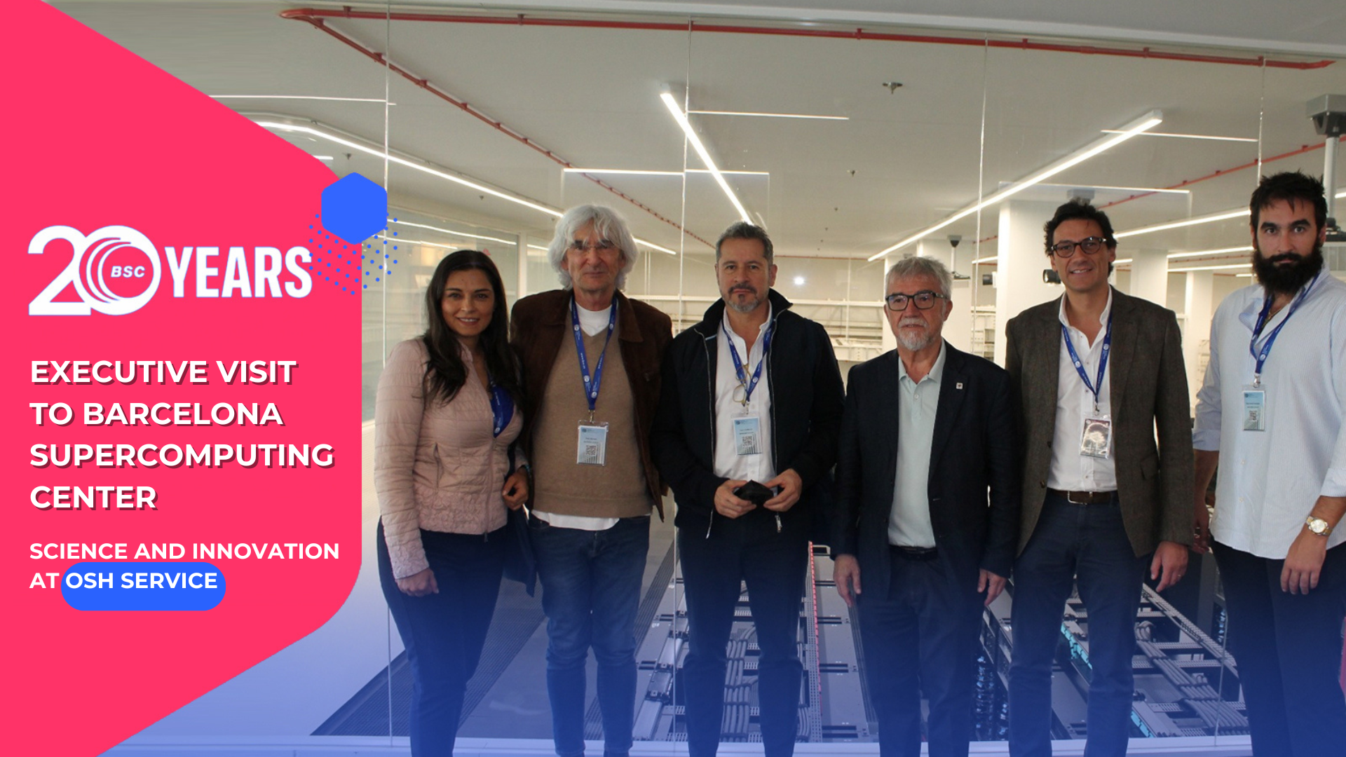 Colmena Seguros visit to Barcelona Supercomputing Centre for innovation in occupational health