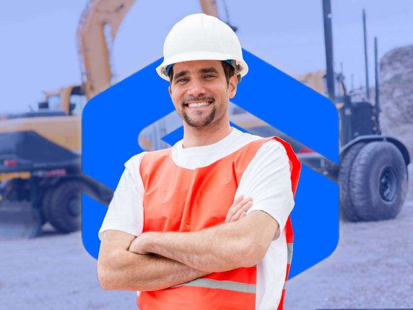 OHS technician on site