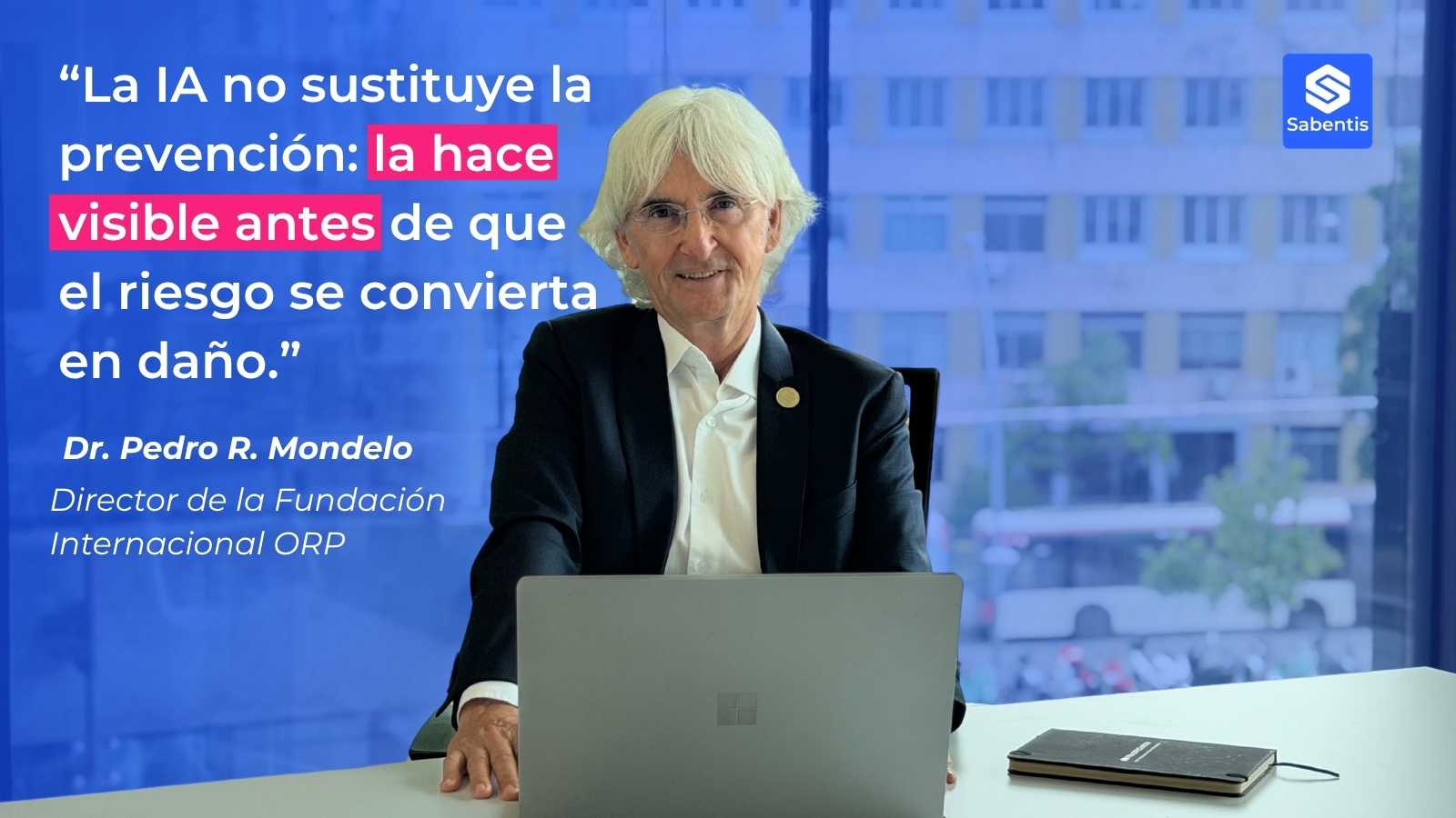 Pedro R. Mondelo reflexiona sobre el potencial y los límites de la inteligencia artificial en prevención de riesgos laborales.