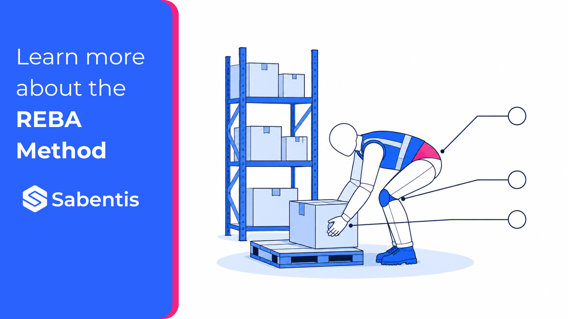 REBA method applied to manual handling of loads in a warehouse