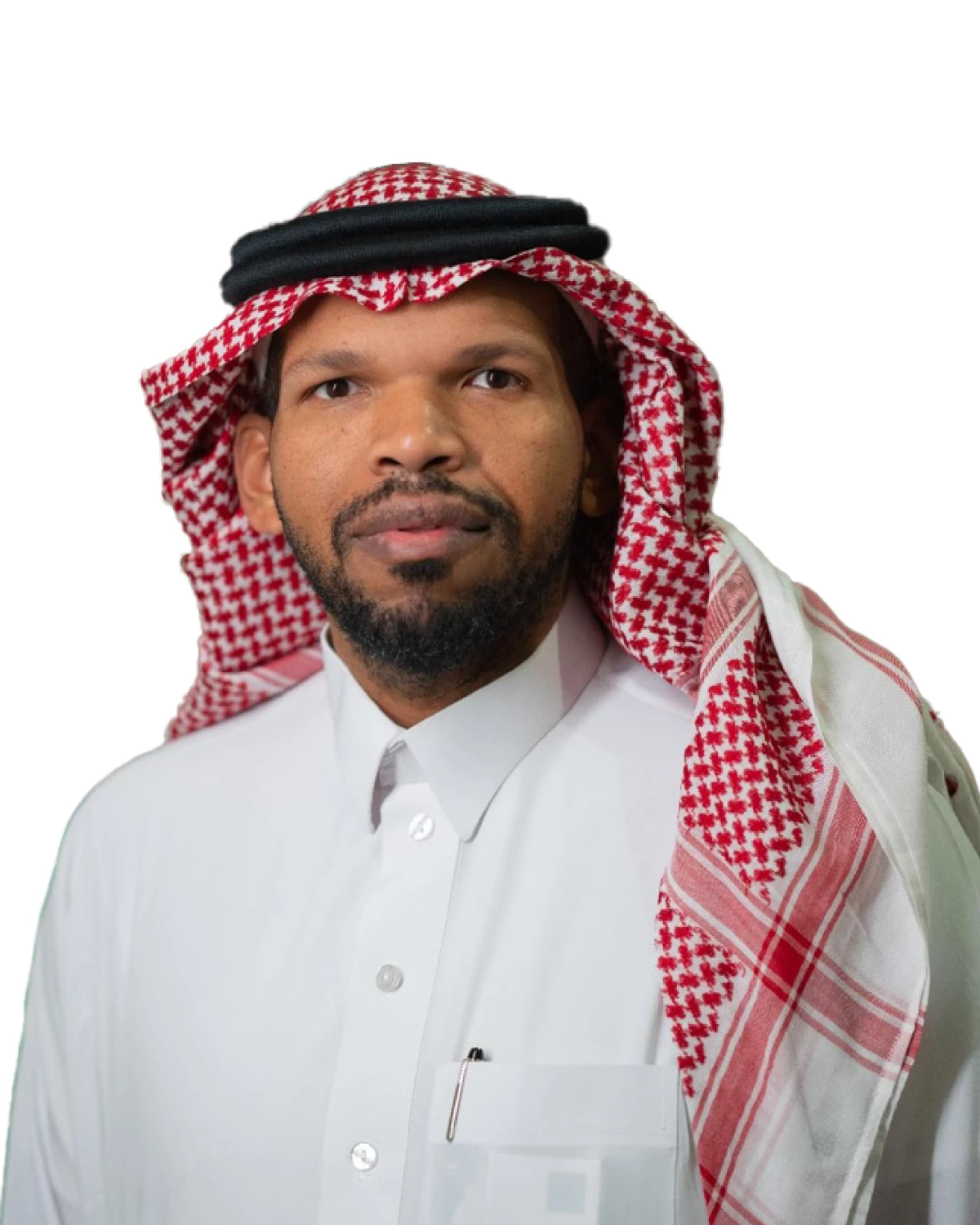 Retrato de Majed bin Ibrahim Al-Fuwaiz