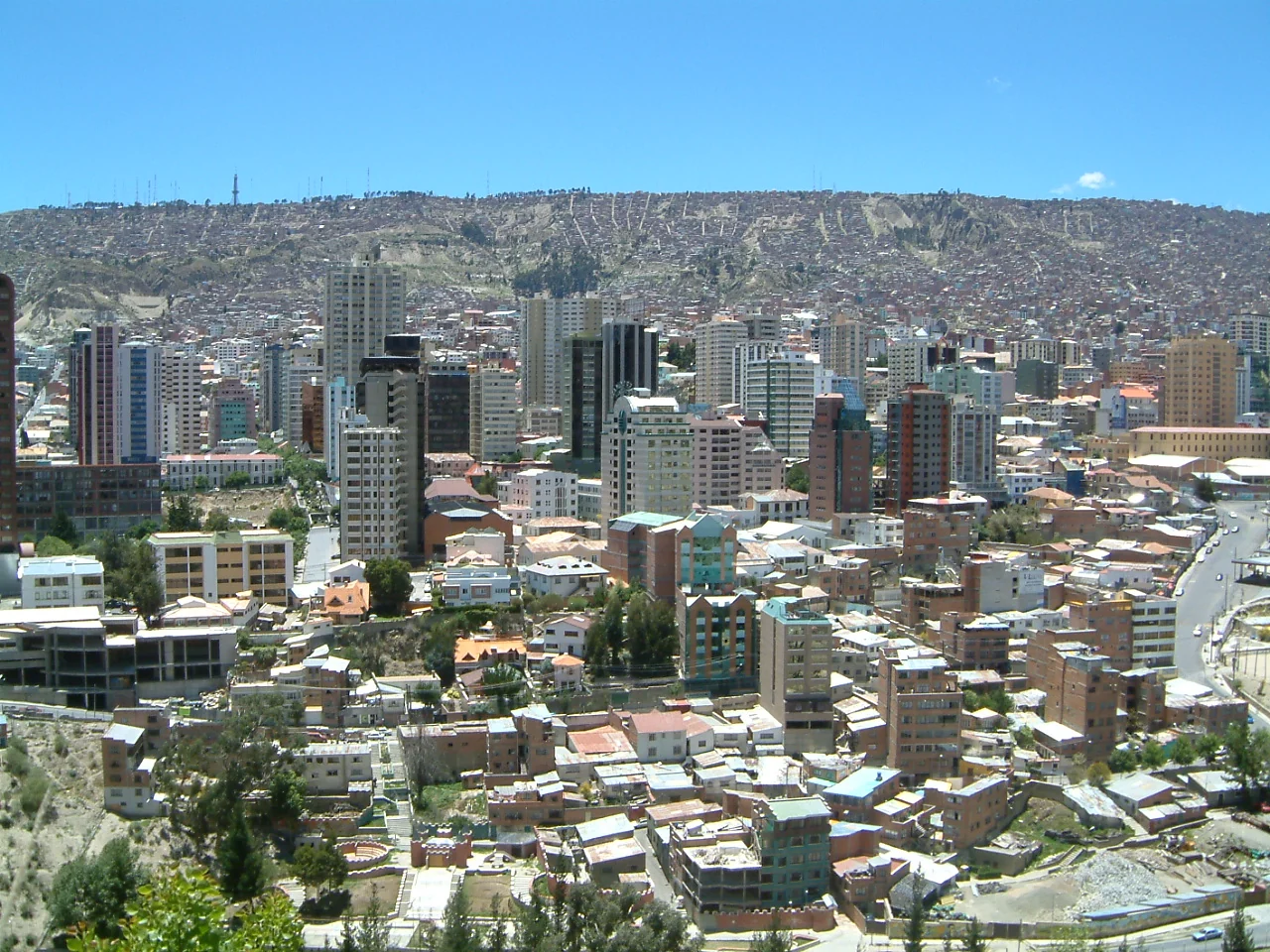 La Paz, Bolivia.