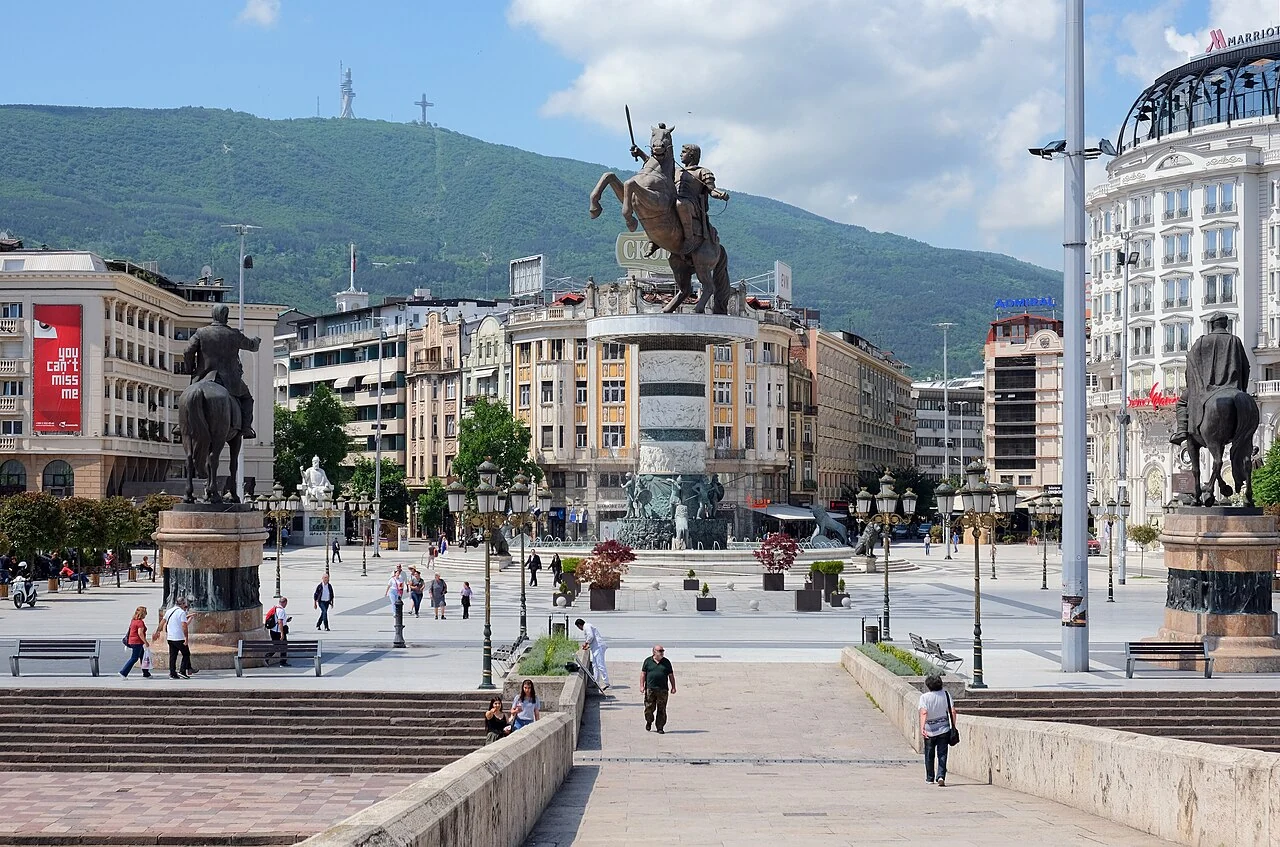 Skopje, North Macedonia.