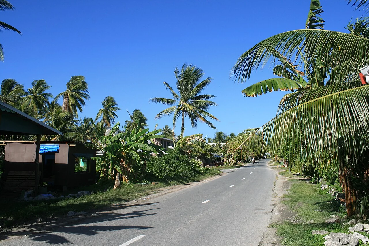 Funafuti, Tuvalu.