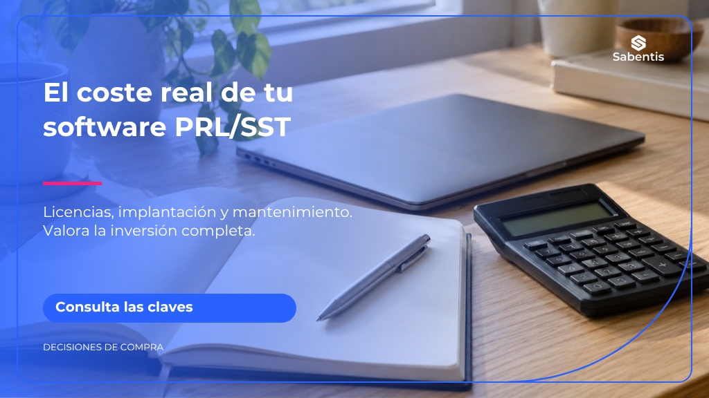 Cuánto cuesta un software de PRL o SST: licencias, implantación y coste total