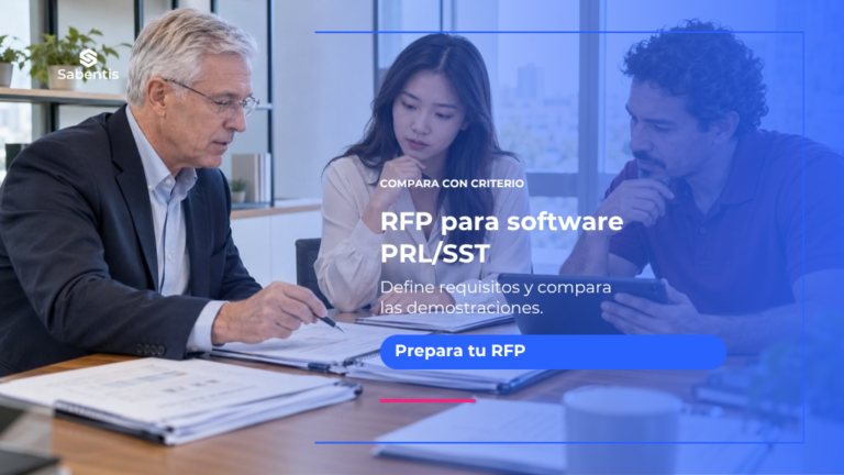 RFP para contratar software PRL/SST: requisitos, ponderación y guion de demostración