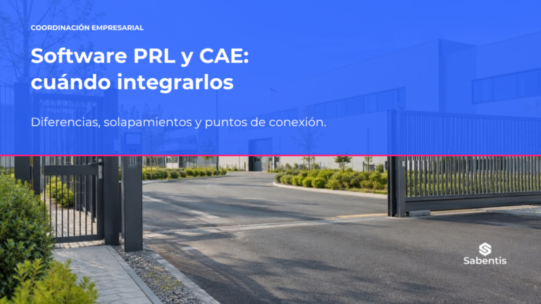 Software PRL y plataforma CAE: diferencias, solapamientos y cuándo integrarlos