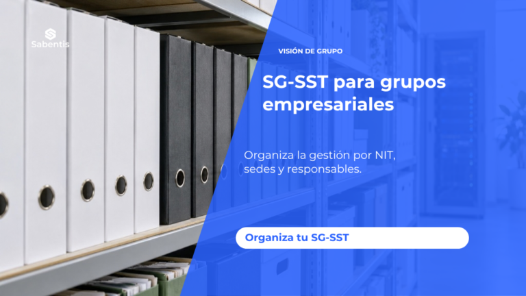 Software SG-SST para grupos empresariales: gestión por NIT, sedes y responsabilidades