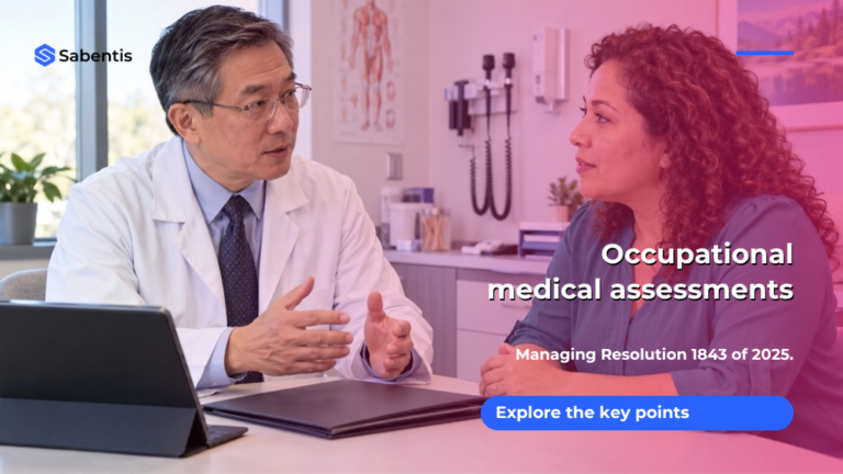 Occupational medical examinations: managing Colombia’s Resolution 1843 of 2025 with software